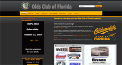 Desktop Screenshot of oldsclubofflorida.com